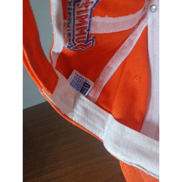 New Summit Racing Team Blaze Orange Hat Embroidered Adjustable Back - Picture 8 of 10